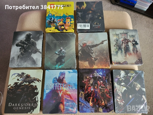 9 метални кутии комплект (steelbook)