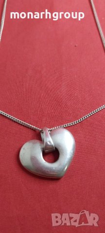 Сребърна верижка, снимка 5 - Колиета, медальони, синджири - 43678348