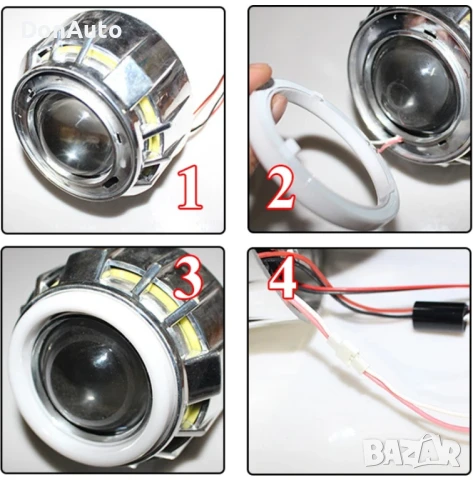 LED Angel Eyes, снимка 5 - Аксесоари и консумативи - 51229636