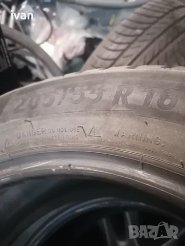 2 гуми michelin 205/55r16, снимка 5 - Гуми и джанти - 48054845