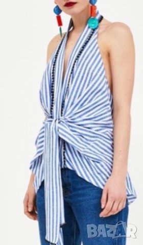 ZARA нов потник с гол гръб,Л размер
