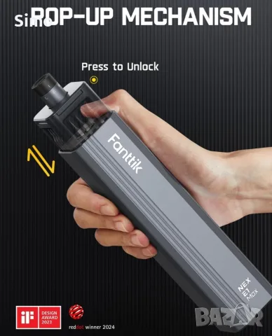 Fanttik NEX E1 Max прецизна електрическа отвертка, снимка 4 - Отвертки - 56093806
