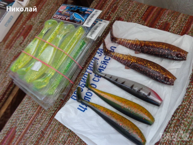 Джиг глави,силикони,воблери,тройни куки., снимка 7 - Такъми - 52502795