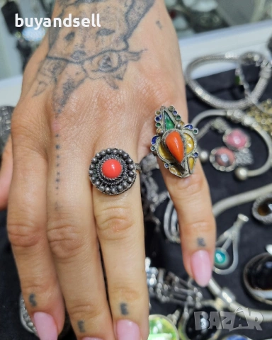 Стари сребърни бужута , снимка 12 - Антикварни и старинни предмети - 54250155