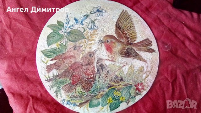 Маслена картина подписана 