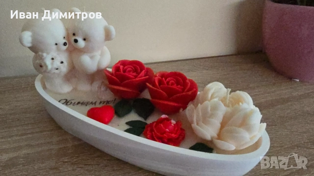 Продавам ароматна свещ за подарък на любимия човек, снимка 4 - Декорация за дома - 53292796