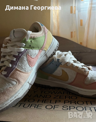 Nike dunk low, снимка 6 - Маратонки - 44789031