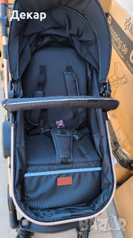 Комбинирана количка 3 в 1 вкл. кош за новородено/кола, зимен/летен кош, снимка 5 - Детски колички - 51090065