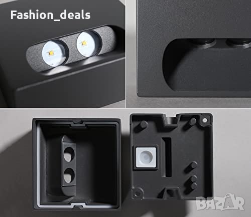 Нова Алуминиева LED лампа за таван стая балкон осветление 3W 3000K, снимка 6 - Други - 40364324