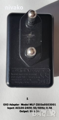 Захранващи адаптери 0.5A, 500mА, 1000mA