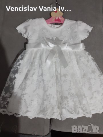 Бебешка рокля, снимка 1 - Бебешки рокли - 35390502