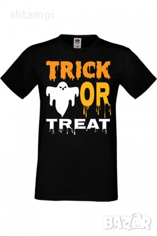 Мъжка тениска Trick Or Treat 2,Halloween,Хелоуин,Празник,Забавление,Изненада,Обичаи,, снимка 1 - Тениски - 38132066