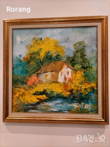 Авторски картини Маслена живопис,, Слънчеви Сезони ", снимка 17 - Картини - 53899328