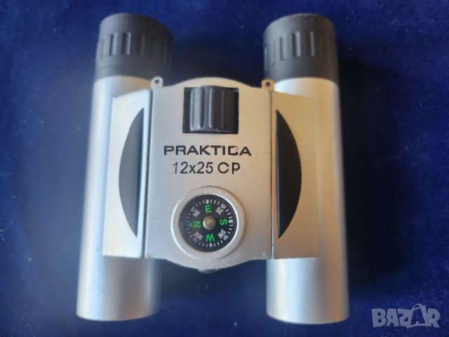 бинокъл немски Praкtica 12x25 CP с вграден компас - за ремонт
