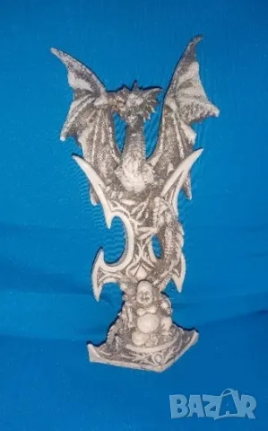 статуетка Дракон и Буда, снимка 1