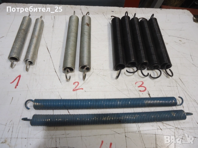 Пружини за опън обява №1
