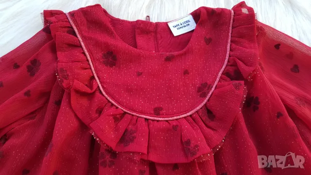 Детска рокля 12-18 месеца / ръст 86см. , снимка 9 - Бебешки рокли - 49647891