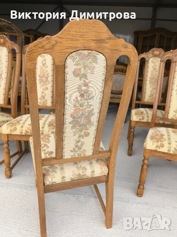 Комплект от 6 трапезни стола , снимка 12 - Столове - 54058815