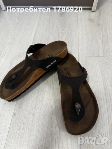 Дамски чехли Birkenstock Gizeh, снимка 5 - Чехли - 53473436