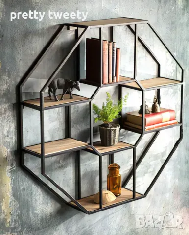 Метална етажерка за окачване на стена по поръчка 