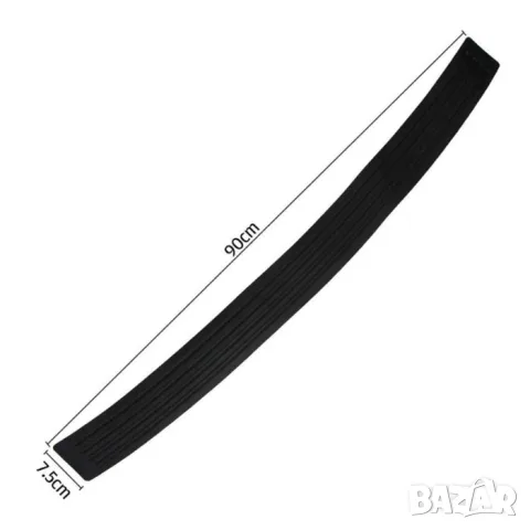 Гумена защитна лайсна за задна броня 90 cm, снимка 4 - Аксесоари и консумативи - 55863264
