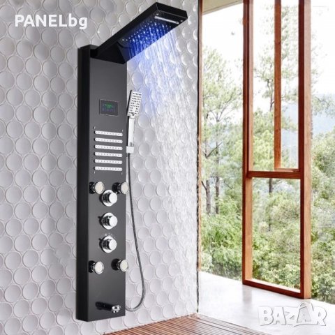 Хидромасажен душ панел Албион,лед осветление и дисплей-БЕЗПЛАТНА ДОСТАВКА , снимка 2 - Душове - 35555594