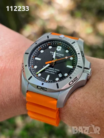 БАРТЕР Victorinox I.N.O.X Professional Diver Orange, снимка 5 - Мъжки - 55722634