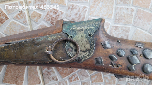Пушка, кремъклийка, шишане, бойлия, фитилна пушка, снимка 9 - Антикварни и старинни предмети - 52866709