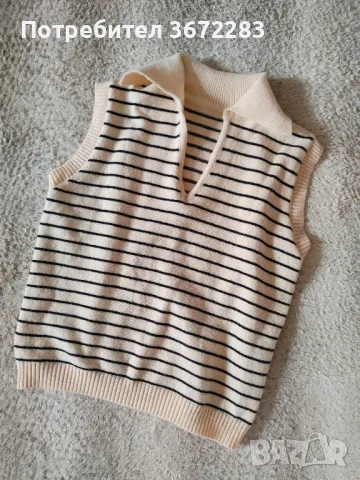 Нова блуза, жилетка без ръкави