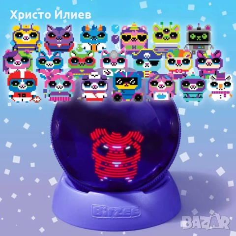 Тамагочи Интерактивен Цифров Домашен Любимец Bitzee Хамстербол, снимка 2 - Други - 52861334