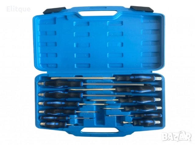 Комплект ударни отвертки 12 броя, снимка 3 - Други стоки за дома - 52831242