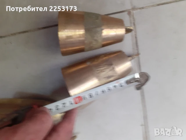 Големи нови месингови чанове, снимка 6 - Декорация за дома - 39711950