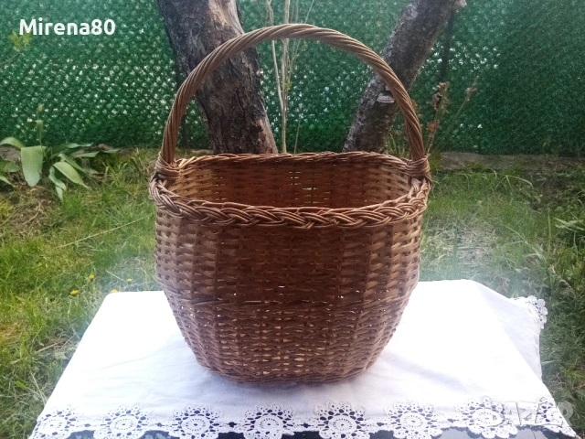 Голяма ретро кошница