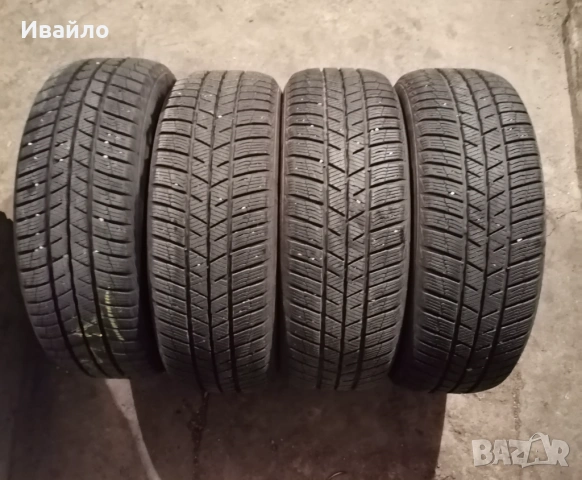 Продавам 4 броя зимни гуми 205.55.16 на 1 сезон дот 2020 Barum 