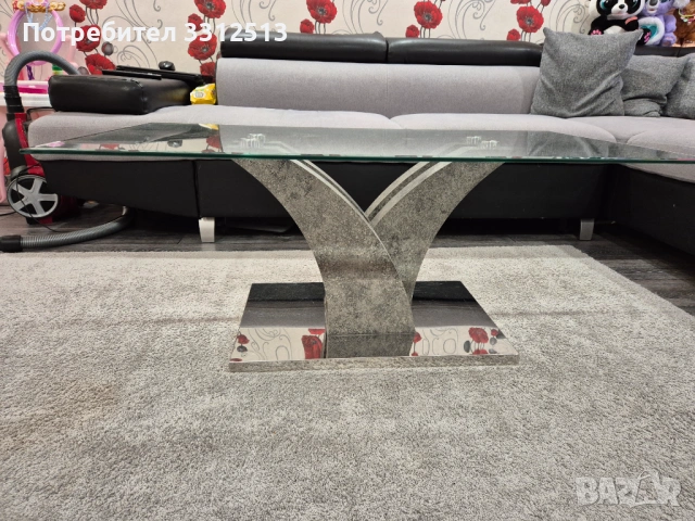 Холна маса - стъклена, снимка 5 - Маси - 54142113