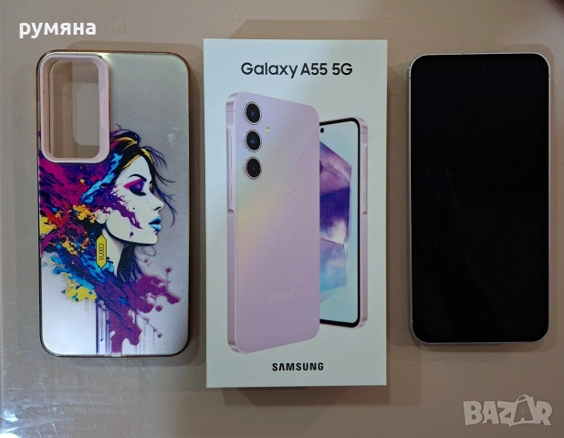 Samsung Galaxy A55 5G / 256GB с гаранция като нов , снимка 4 - Samsung - 54241389