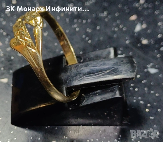 Златен пръстен/585/, снимка 2 - Пръстени - 53278160