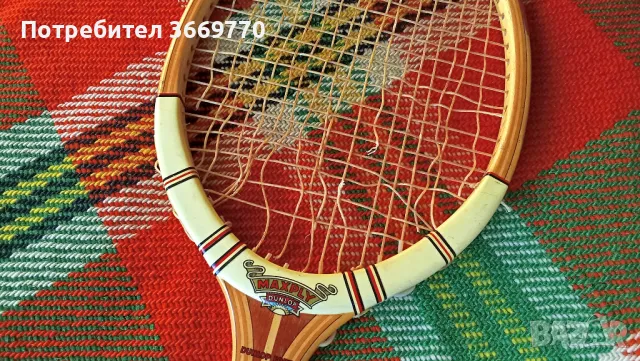 Винтидж тенис ракета Dunlop Maxplay