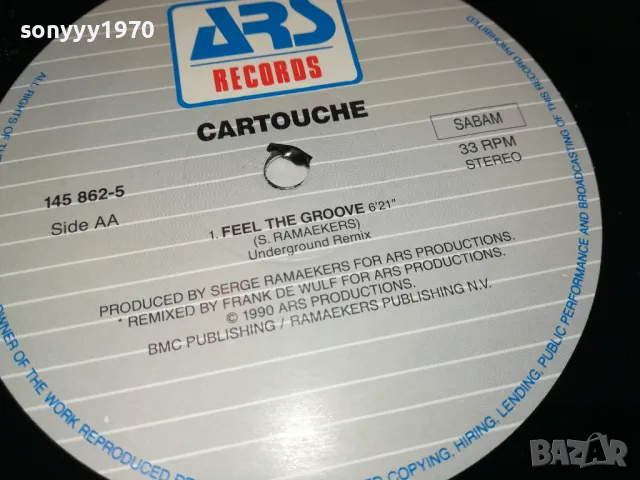 CARTOUCHE-ЗАПАЗЕНА ПЛОЧА 0503251603, снимка 12 - Грамофонни плочи - 49375335