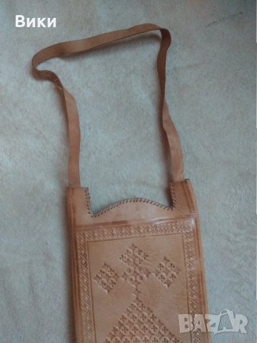 Ретро кожено портмоне , чанта през рамо , снимка 5 - Чанти - 31471024