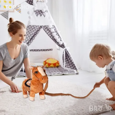 Интерактивно плюшено пони Marsjoy- ходи, пее, танцува, снимка 4 - Коли, камиони, мотори, писти - 48774169