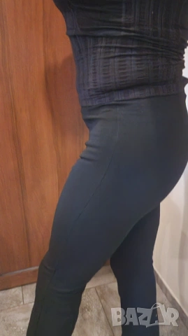 Черен дамски официален панталон, снимка 5 - Панталони - 54062388