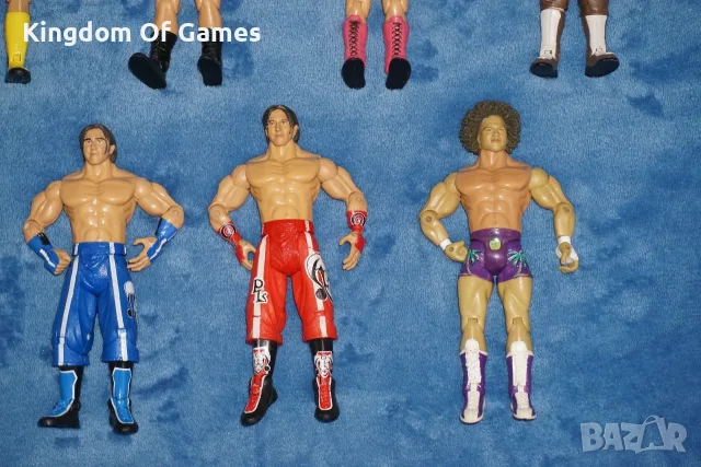 Кеч Фигури със ЗАБЕЛЕЖКИ Rusev/Edge/CM Punk/Val Venis/The Miz/Lana/Bobby Fish/Paul London/Triple H, снимка 5 - Колекции - 54320732