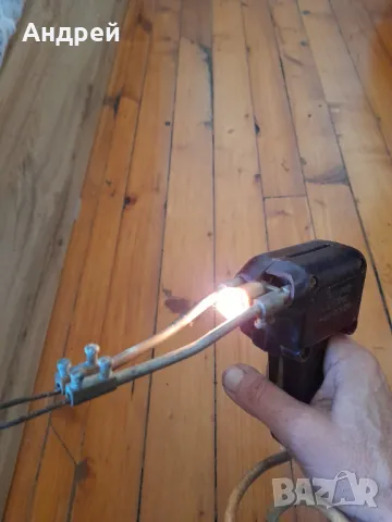 Стар индукционен поялник #18, снимка 8 - Антикварни и старинни предмети - 48407661