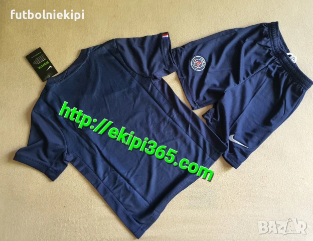 PSG титулярен детски футболен екип 2025/26, снимка 3 - Детски комплекти - 25971579