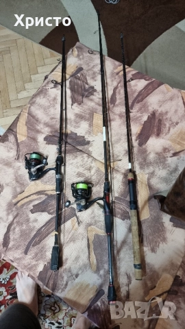 Спининг въдици DAM,Daiwa с макари