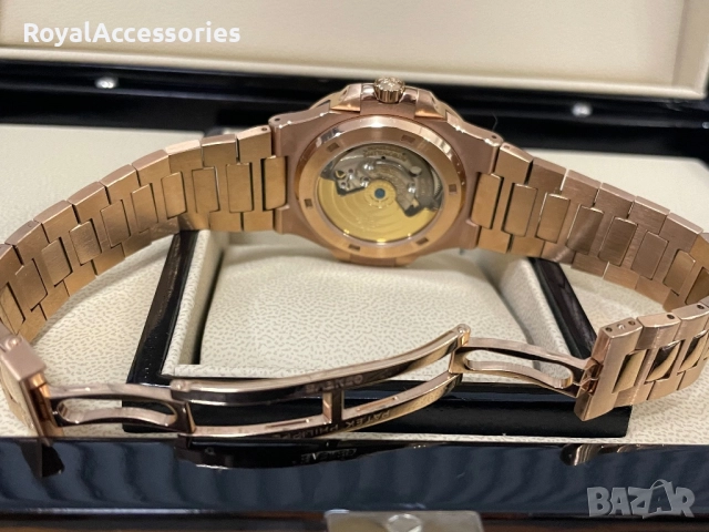 Patek Philippe nautilus chocolate dial , снимка 6 - Мъжки - 52485497