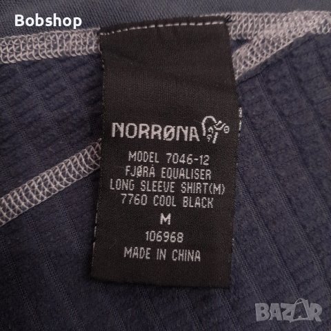 Мъжка блуза NORRONA Fjora Equalizer, снимка 6 - Спортни дрехи, екипи - 42861003