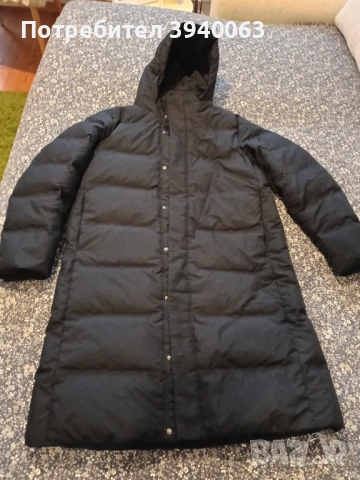 Яке с естествен пух тъмно синьо , снимка 13 - Якета - 52674232