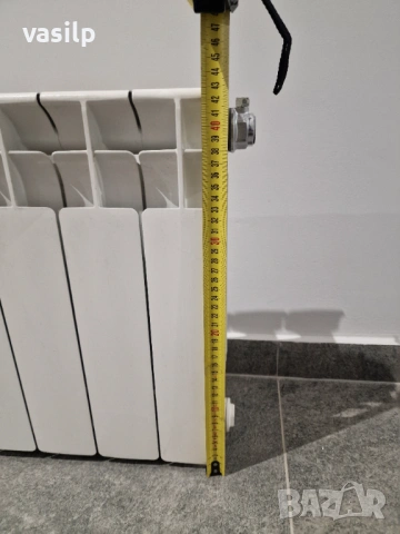 Алуминиев радиатор 17 секции / глидера, 140см х 43см с терморегулатор, снимка 3 - Радиатори - 53141914